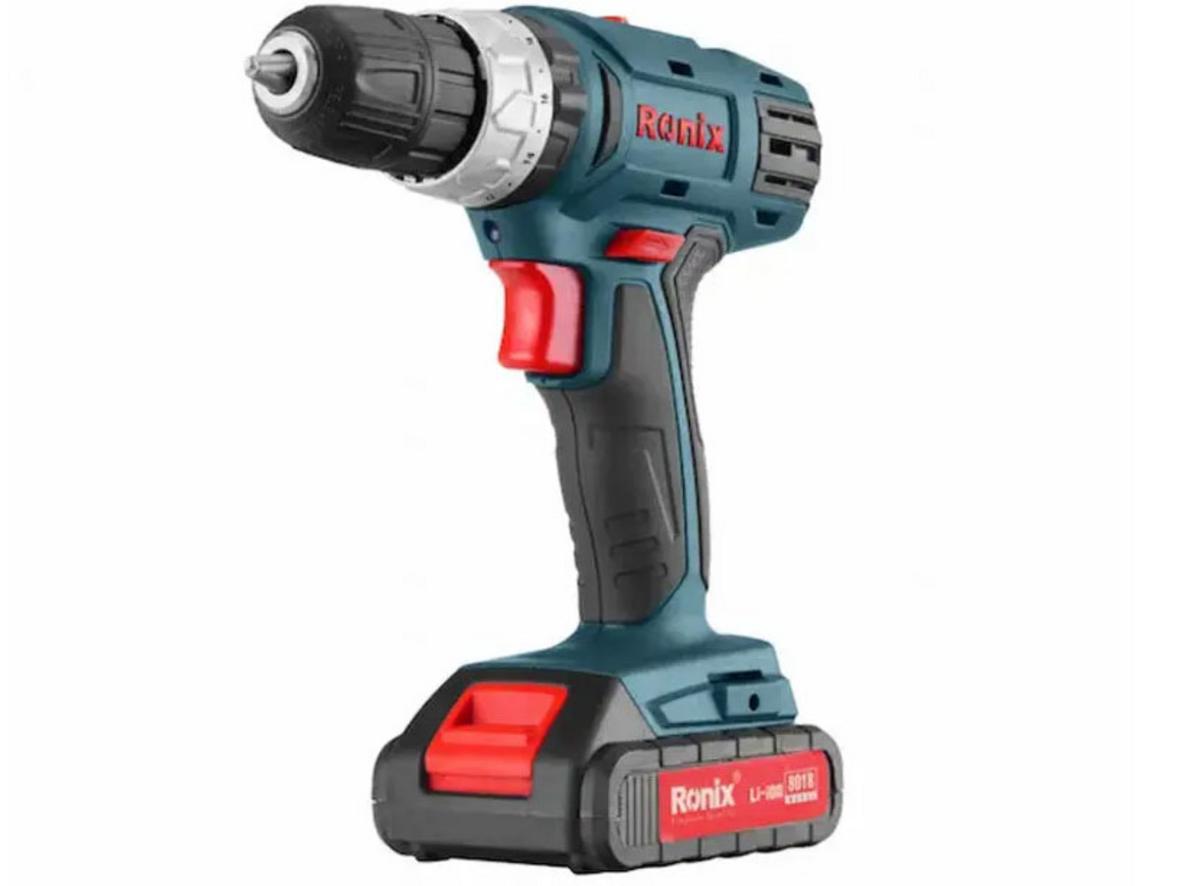 Tổng quan Máy khoan vặn vít pin 18V Ronix 8018