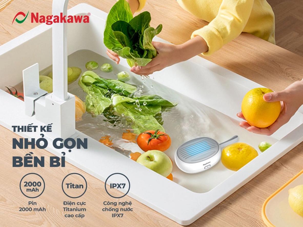 Tổng quan Máy khử khuẩn thực phẩm cầm tay Nagakawa NAG3901