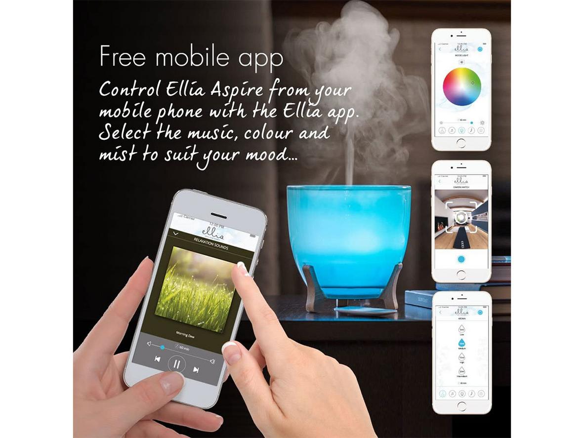 Công nghệ sóng siêu âm tạo sương mịn, giữ nguyên tinh chất tinh dầu