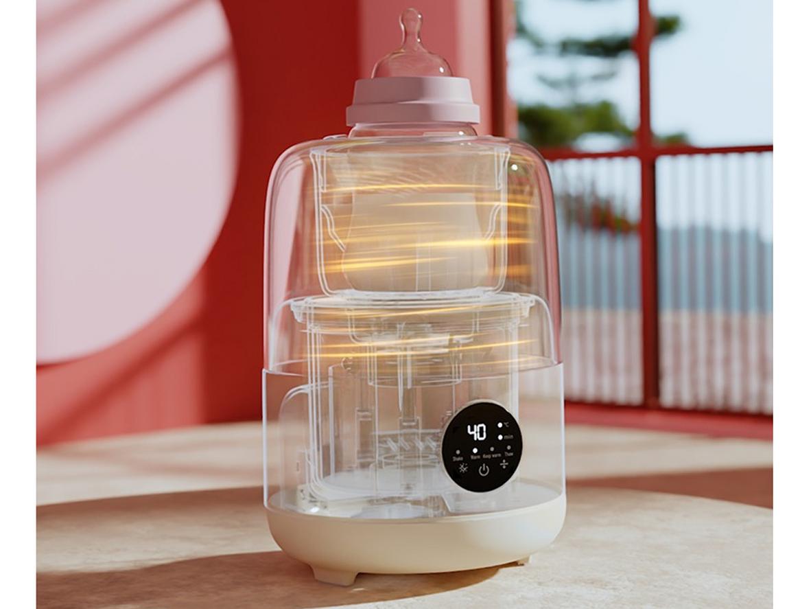 Tổng quan Máy lắc sữa và hâm sữa bằng khí nóng Shake 5 Plus FB3902CM