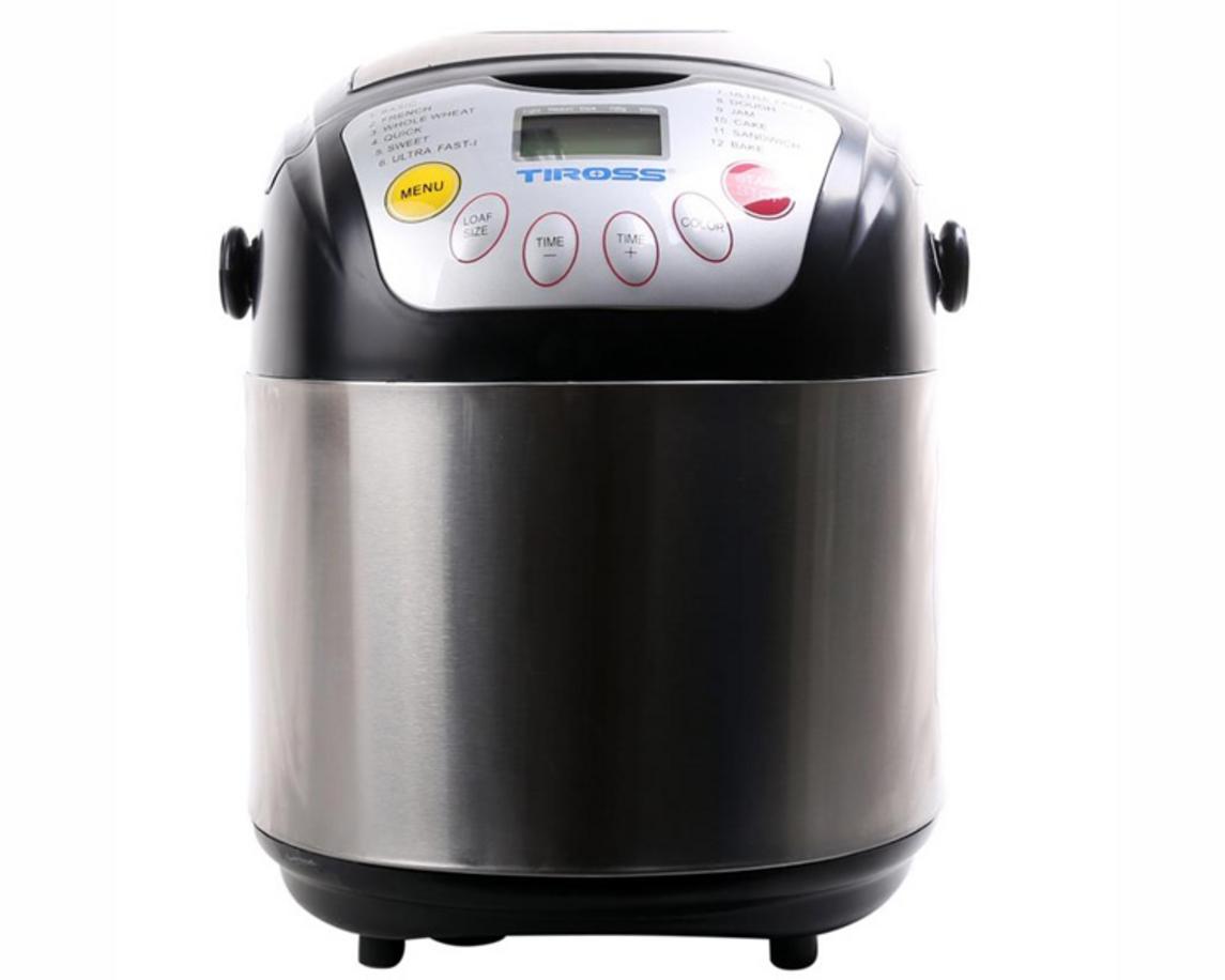 Tổng quan Máy làm bánh mì 12 chức năng Tiross TS-821