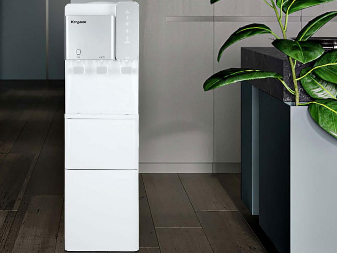 Tổng quan Máy làm nóng lạnh nước uống Kangaroo KG65A3 có làm đá