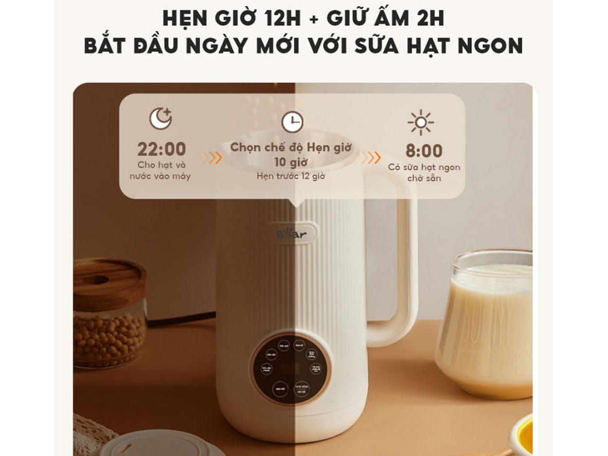 Tổng quan Máy làm sữa hạt Bear SB-SH06C - 600ml