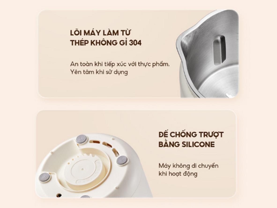 Hệ thống 10 lưỡi inox 304 xay nhuyễn