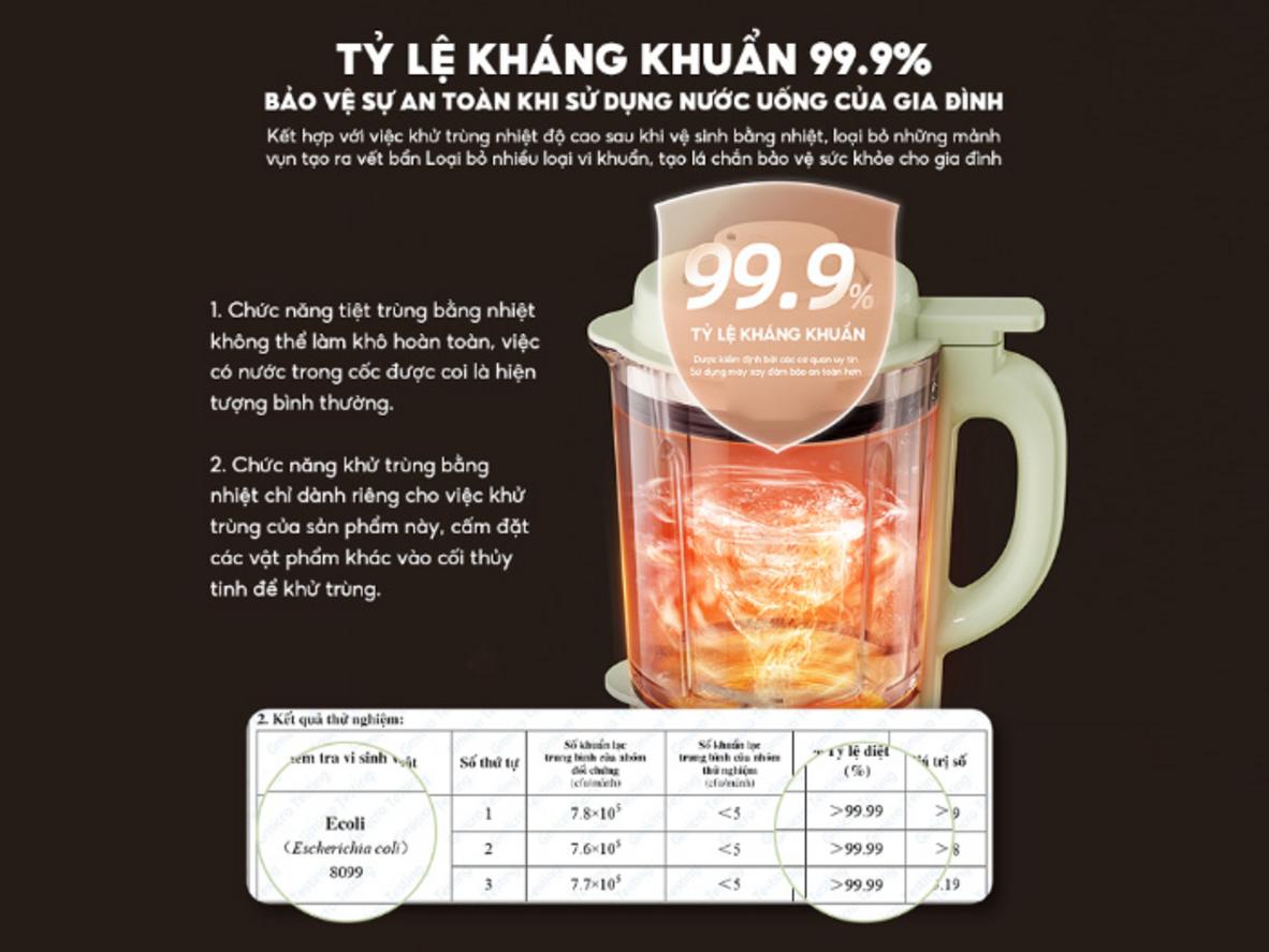 Tổng quan Máy làm sữa hạt Bear SB-SH17V 1.75 lít