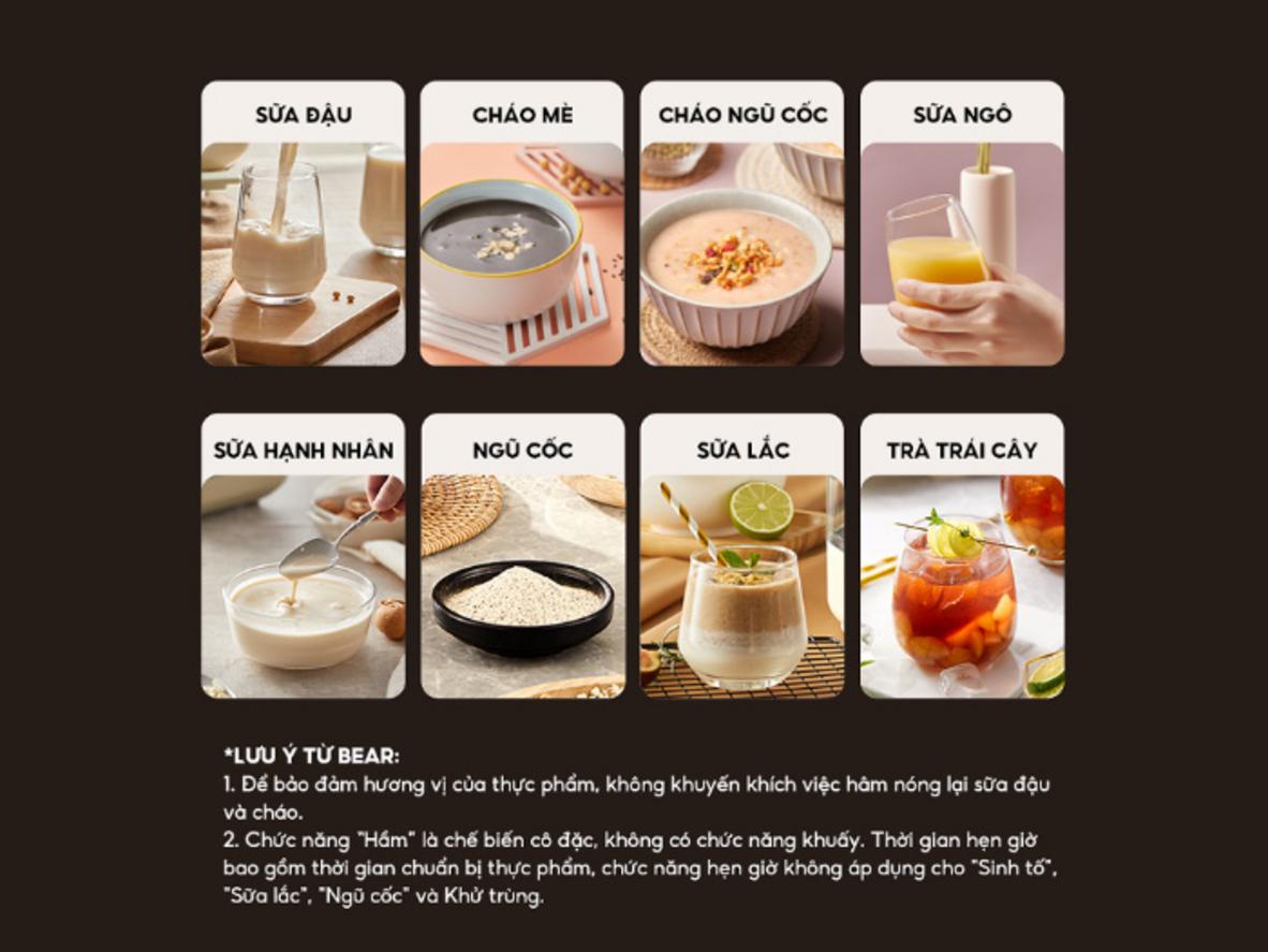 Hiệu suất xay mạnh — Sữa mịn trong vài phút