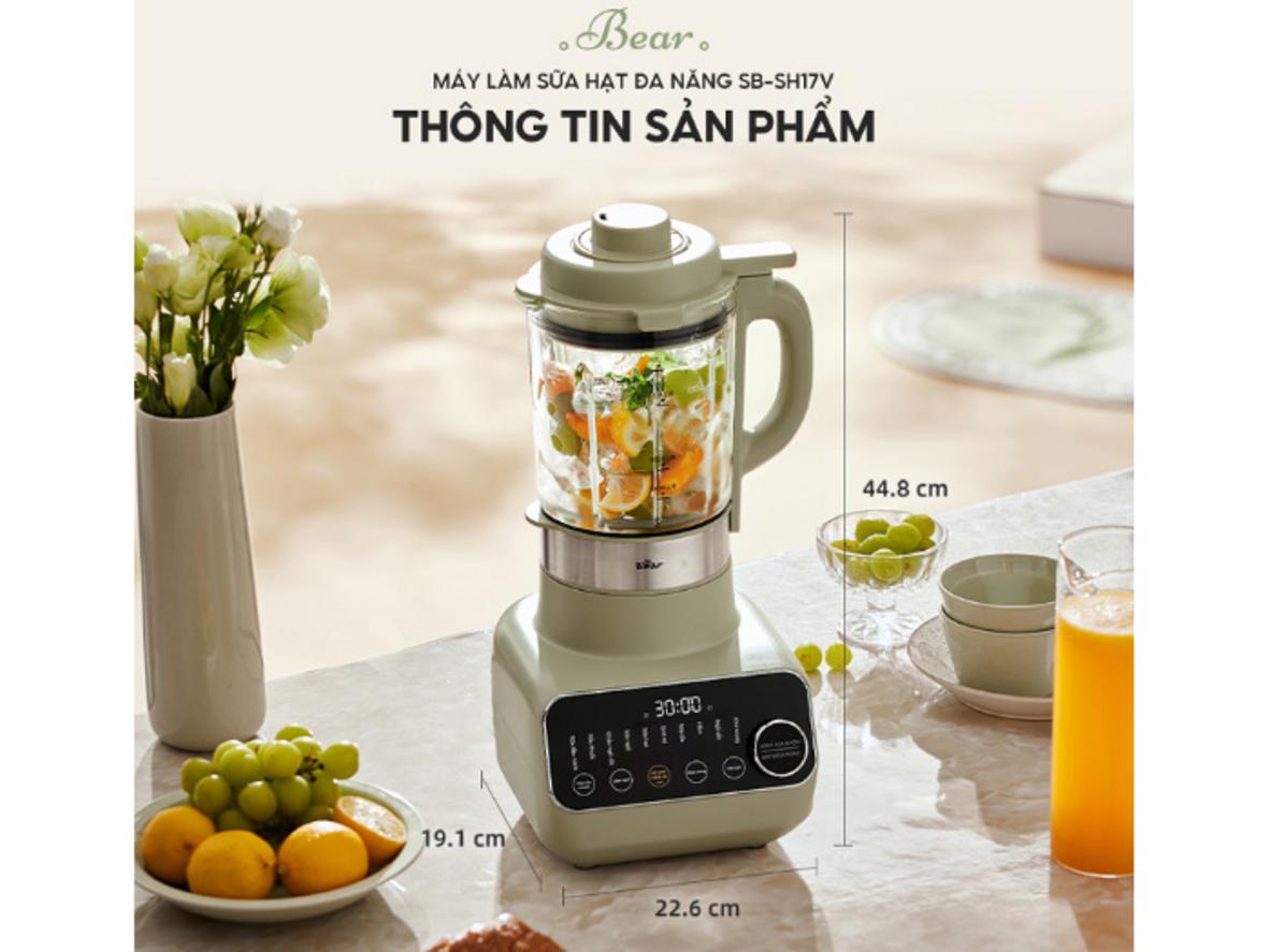 Hiệu suất xay mạnh — Sữa mịn trong vài phút
