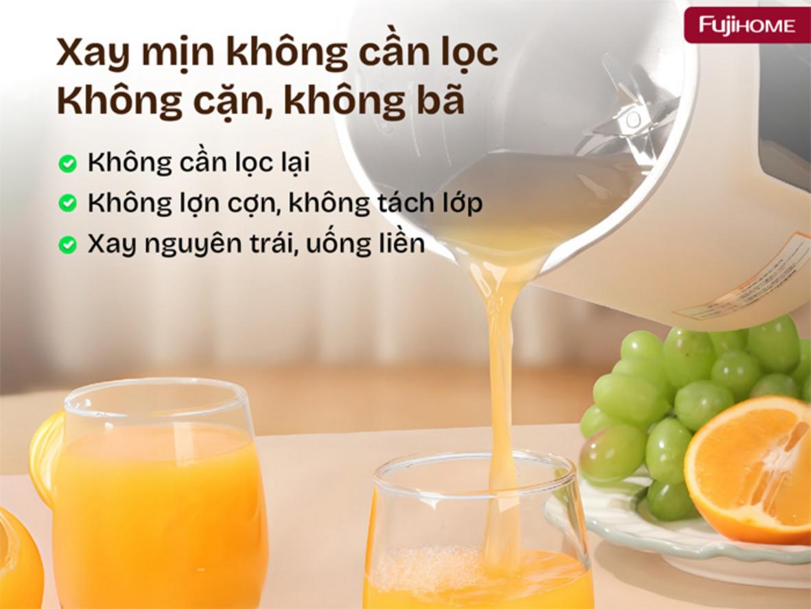 Tổng quan Máy làm sữa hạt đa năng Fujihome SM1636
