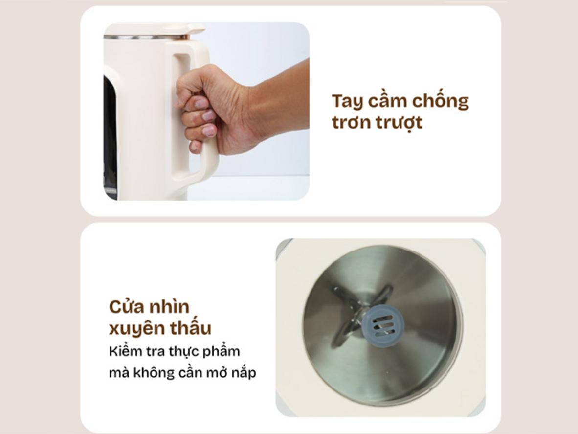 Tổng quan Máy làm sữa hạt đa năng Fujihome SM1636