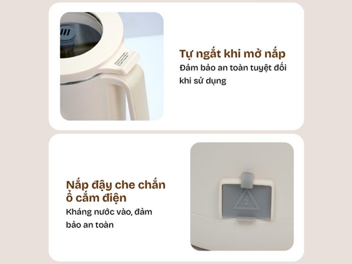 Tổng quan Máy làm sữa hạt đa năng Fujihome SM1636
