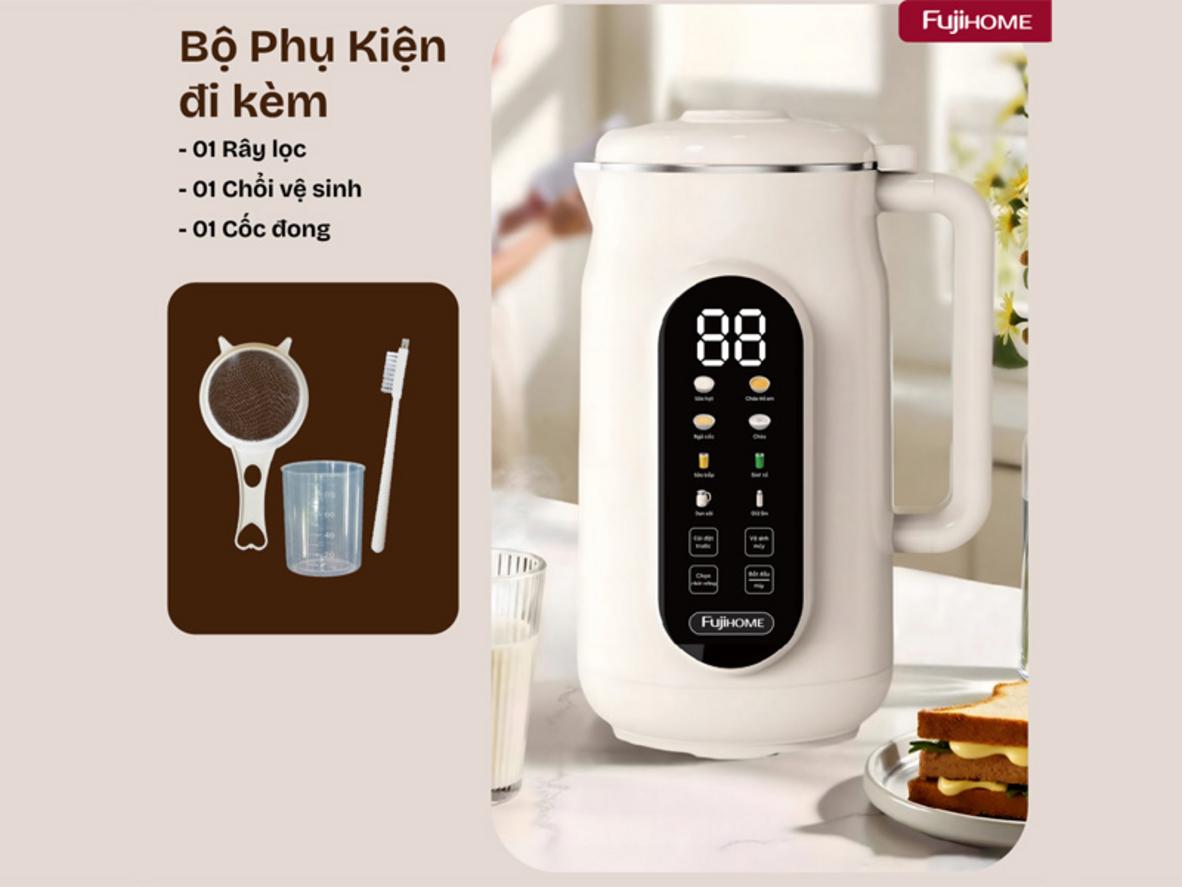 Tổng quan Máy làm sữa hạt đa năng Fujihome SM836