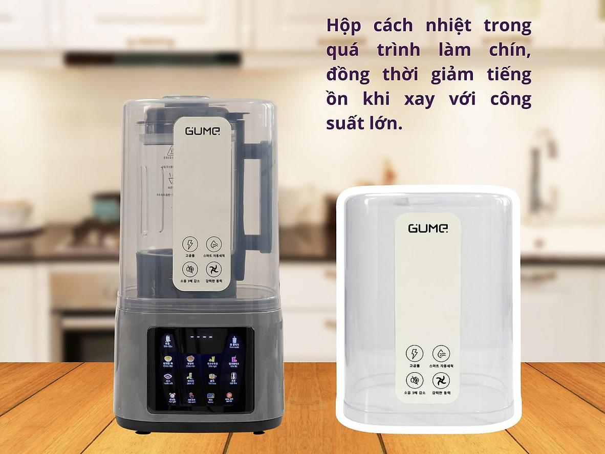 10 chế độ xay-nấu và chức năng tự làm sạch