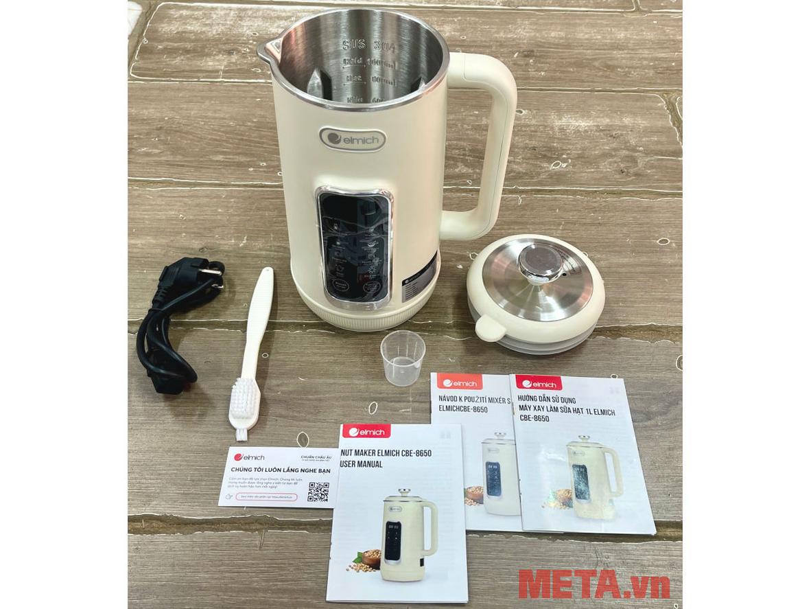 Tổng quan Máy làm sữa hạt Elmich CBE-8650 1L