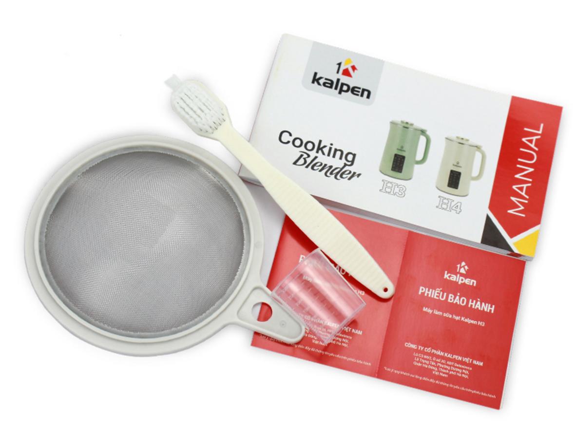 Lưỡi dao Inox 420 và cối Inox 304 của Kalpen H4