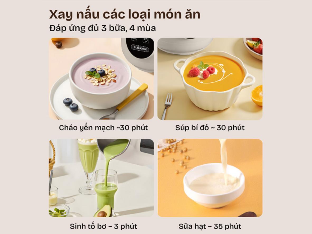 8 chế độ, hẹn giờ đến 12 giờ và chức năng tự vệ sinh