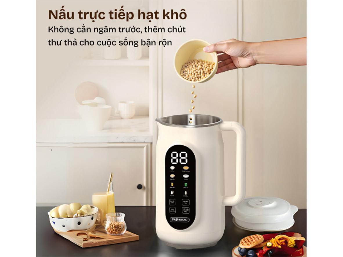 Dung tích 1.2L (xay/nấu) và công suất nấu 800W