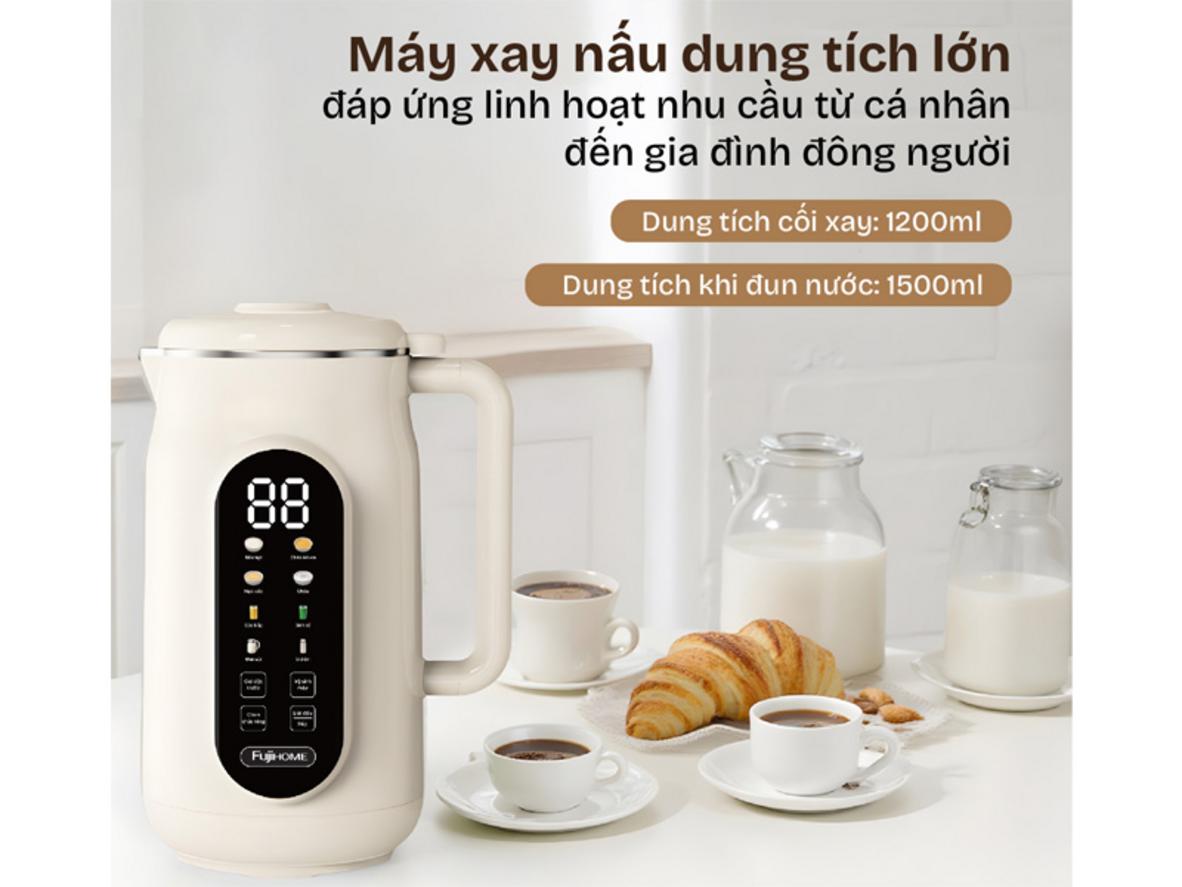 Tự ngắt an toàn, cối Inox 304 và phụ kiện vệ sinh