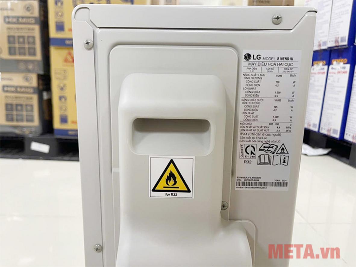 Tổng quan Máy lạnh 2 chiều LG Inverter 1 HP B10END1
