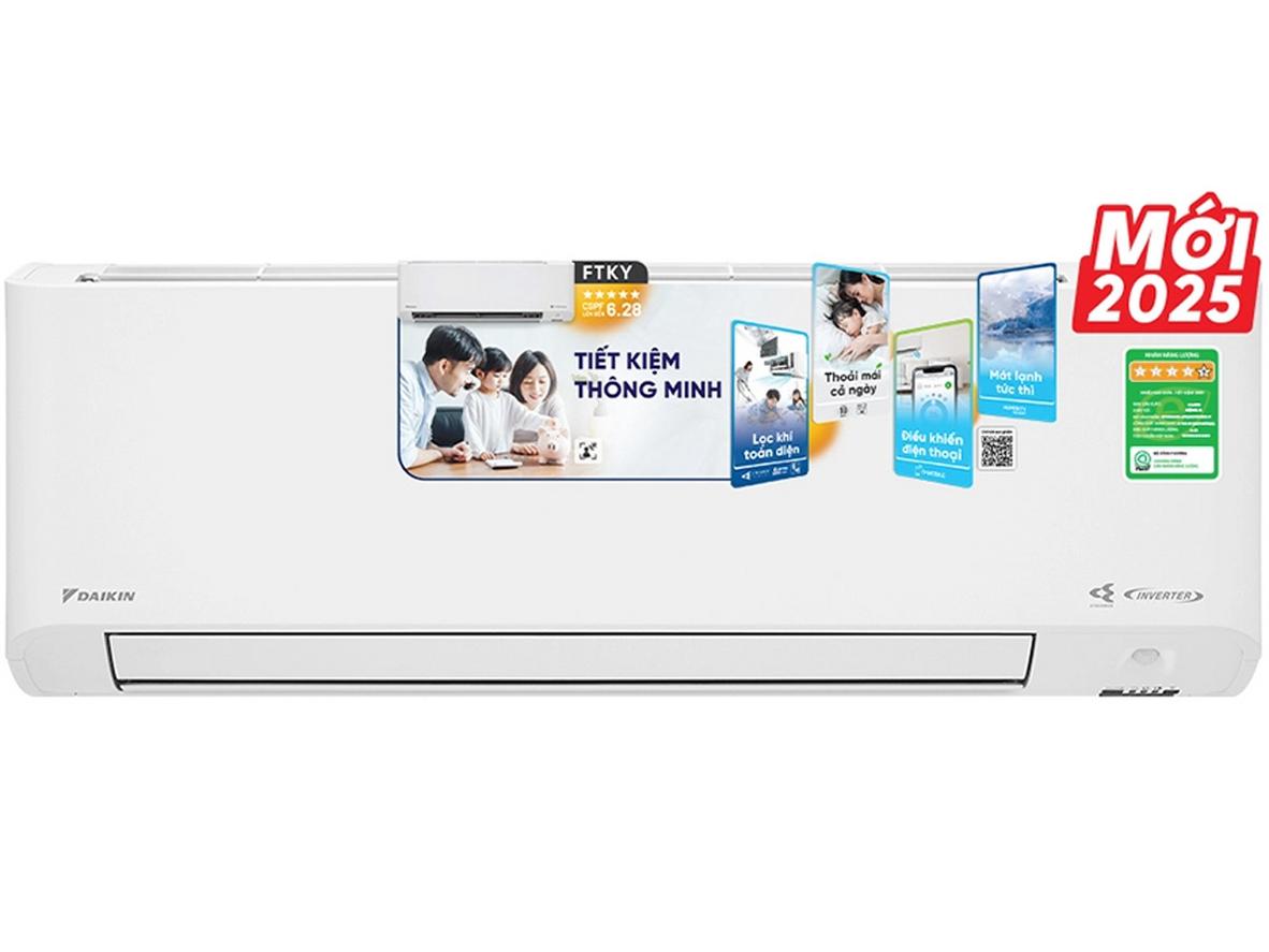 Tổng quan Máy lạnh Daikin Inverter 2 HP FTKY50ZVMV / RKY50ZVMV