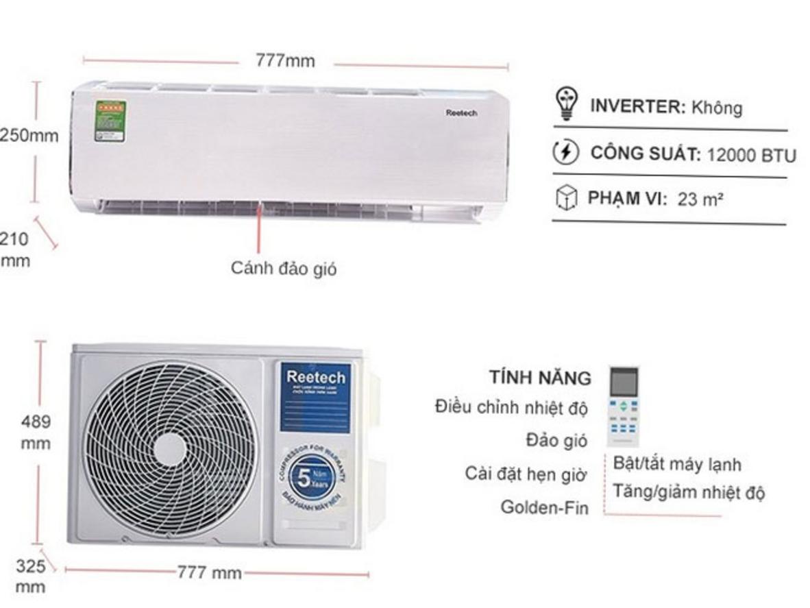 Golden Fin chống ăn mòn, hoạt động êm ái.