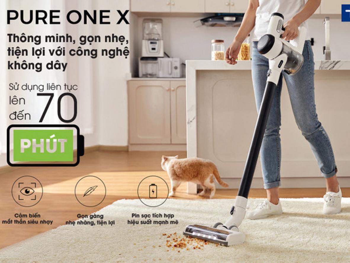 Cảm biến iLoop™ phát hiện bụi và điều chỉnh lực hút