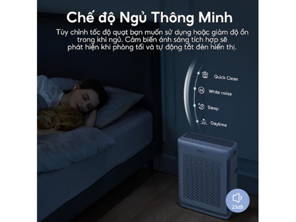 Tổng quan Máy lọc không khí chống dị ứng thú cưng Levoit Vital 100S (LAP-V102S-AASR)