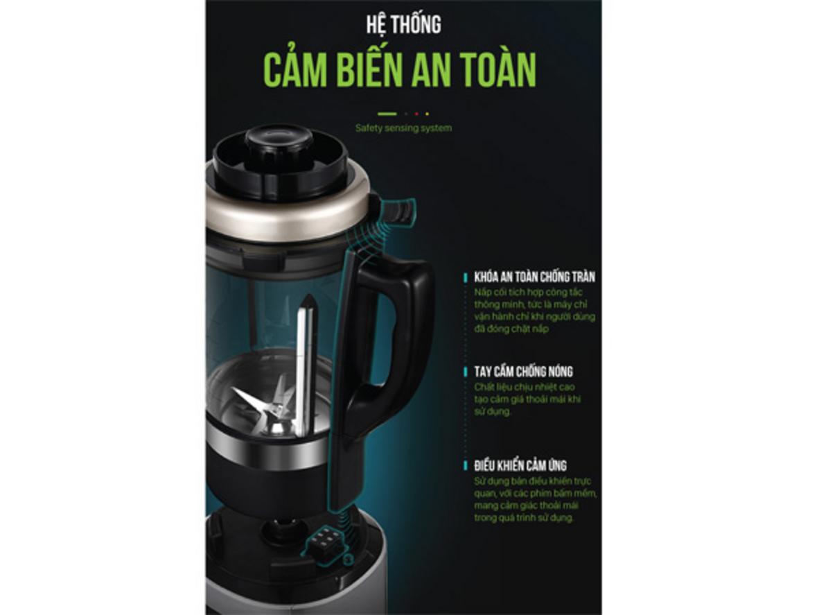 Tổng quan Máy xay nấu và làm sữa hạt đa năng Roler RB-4156A
