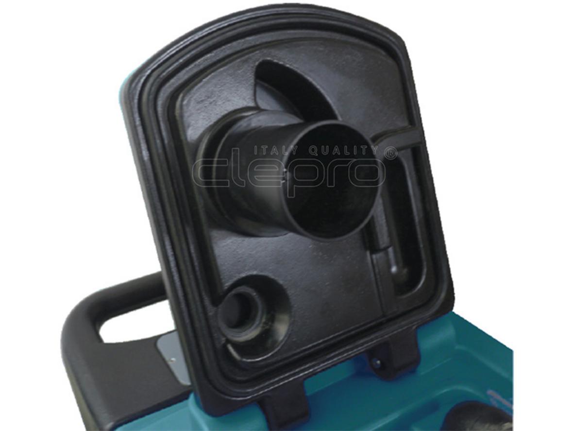 Motor 550W/450W và bàn chải 510 mm — lực chà mạnh, hút khô nhanh.