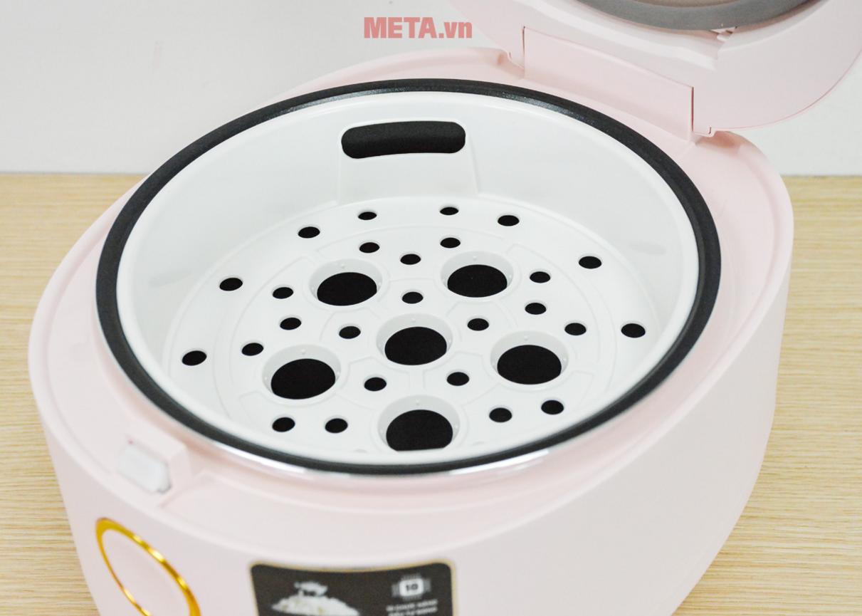 Công suất 800W giúp nấu nhanh
