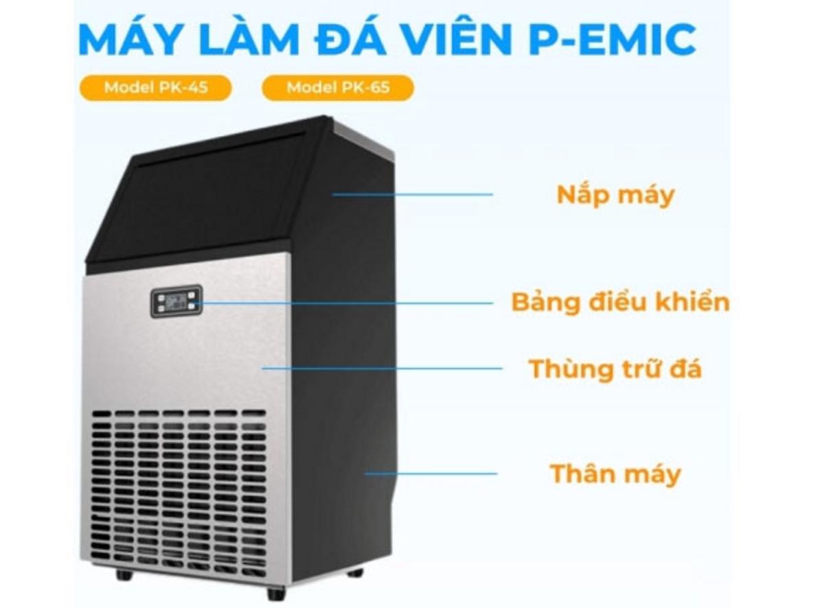 Sản lượng 45–70kg/24h, cung cấp ổn định cho quán nhỏ