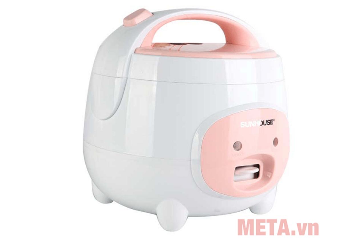 Mâm nhiệt lớn và công suất 700W cho cơm chín đều