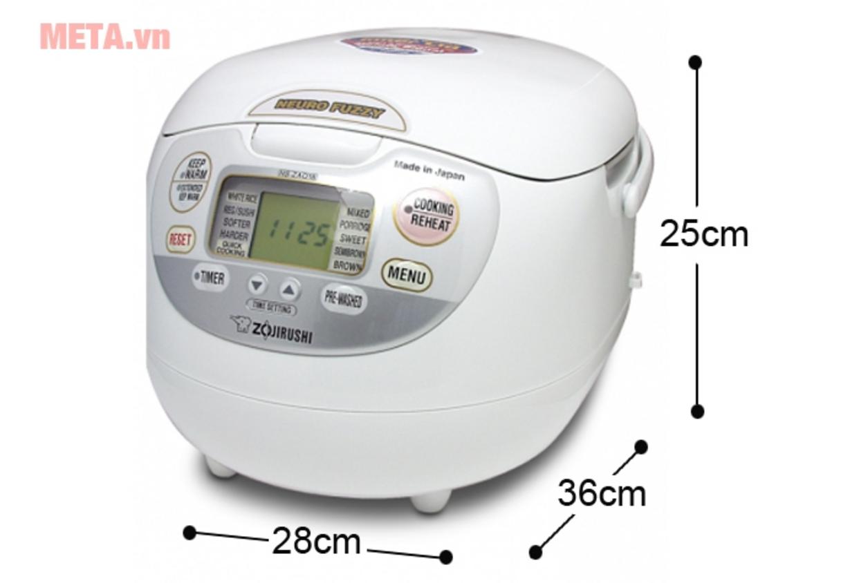 Neuro Fuzzy Logic tự động điều chỉnh nhiệt và thời gian để cơm chín đều.