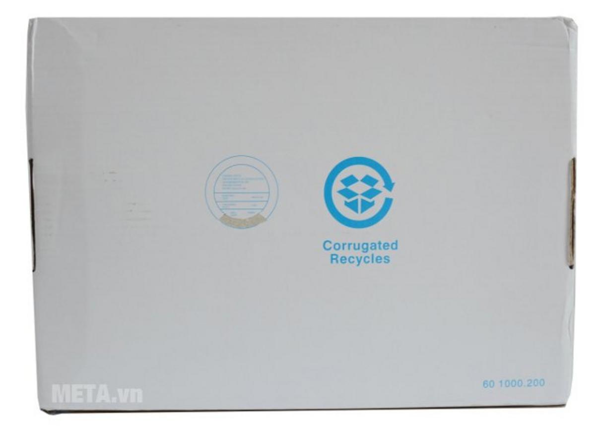 Phiên bản RJ550A có pin dự phòng giúp máy vẫn hoạt động khi cúp điện ngắn, đảm bảo không gián đoạn chấm công.