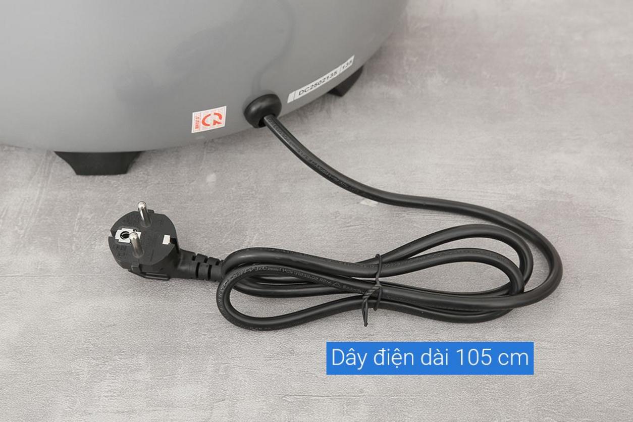 Công suất 2800W giúp nấu nhanh