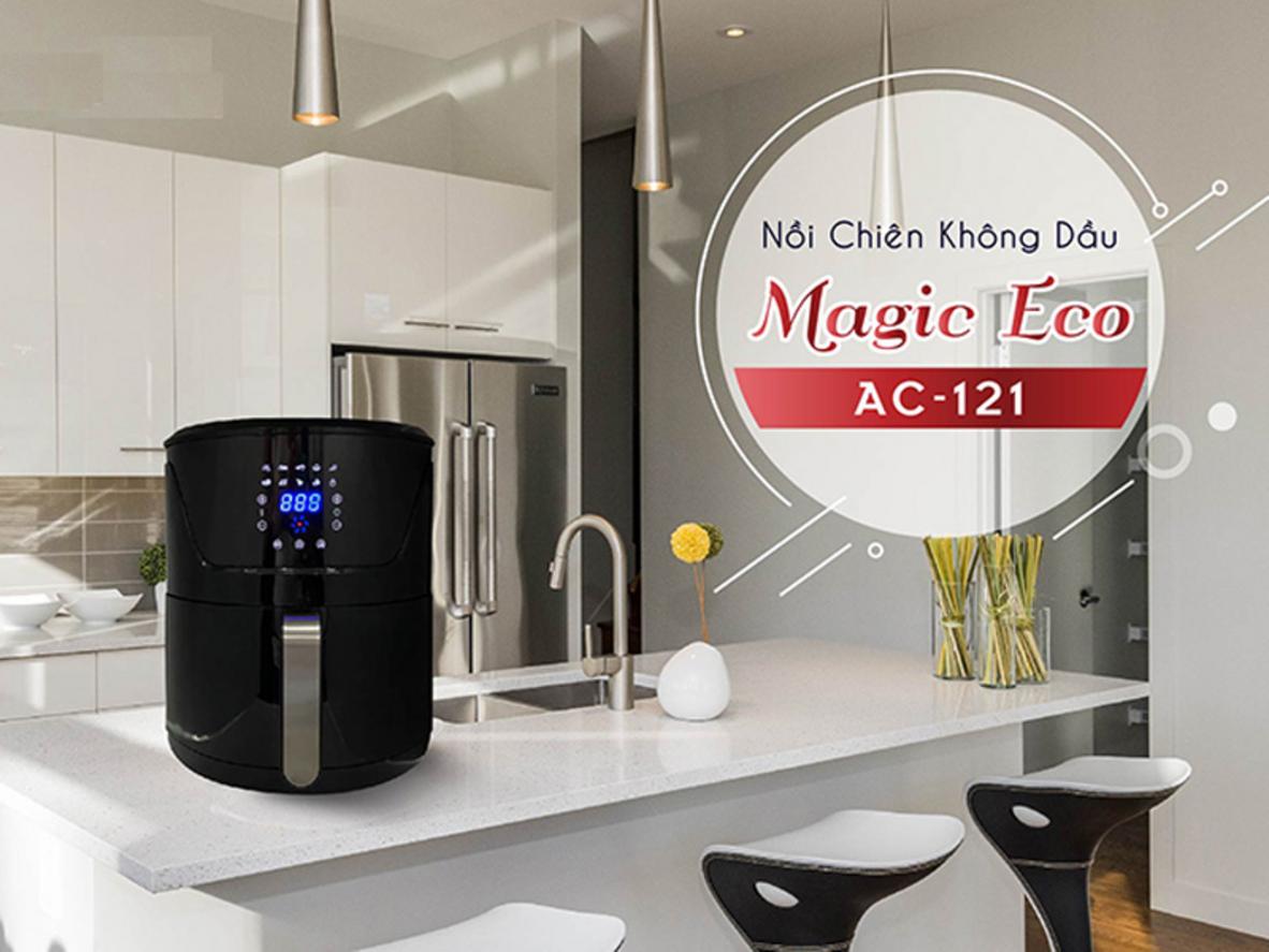 Tổng quan Nồi chiên không dầu điện tử Magic Eco AC121 (7 lít)