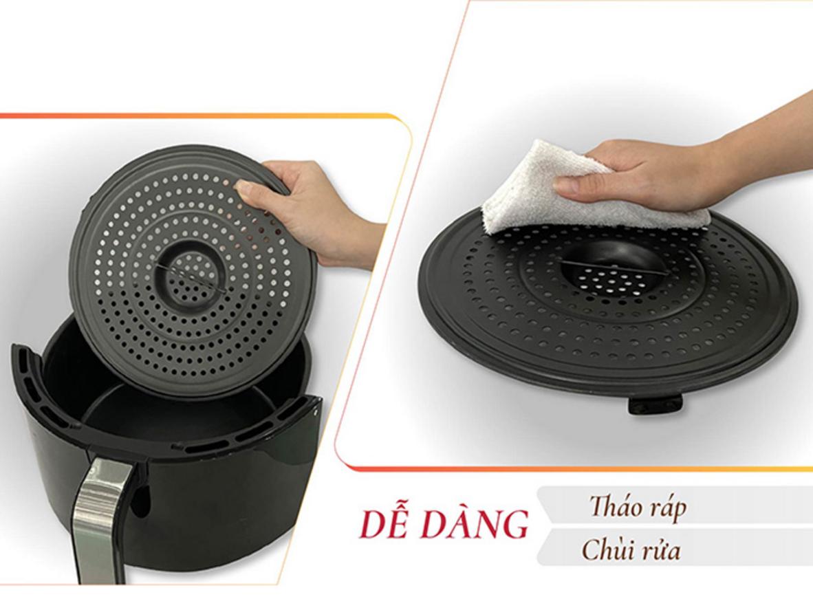 Tổng quan Nồi chiên không dầu điện tử Magic Eco AC121 (7 lít)