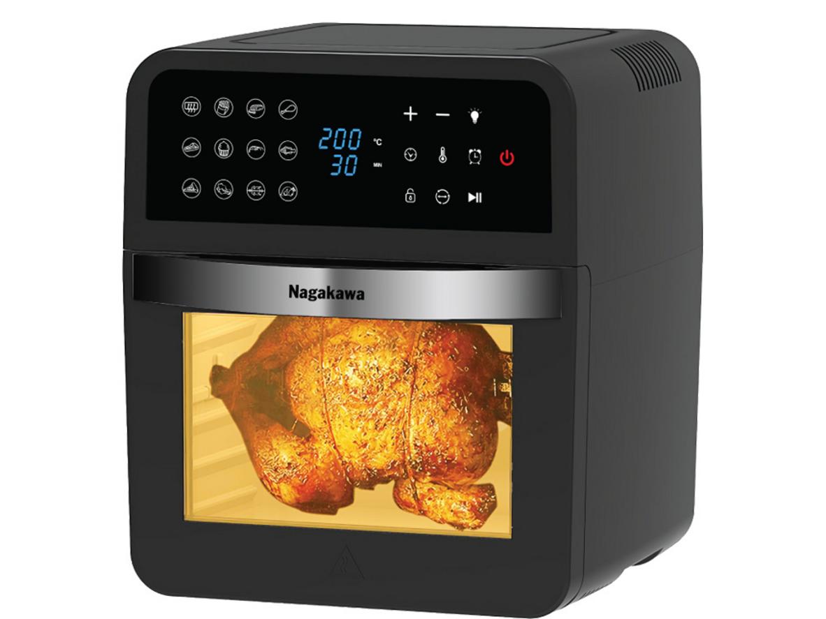 Tổng quan Nồi chiên không dầu Nagakawa NAG3307 (12 lít)