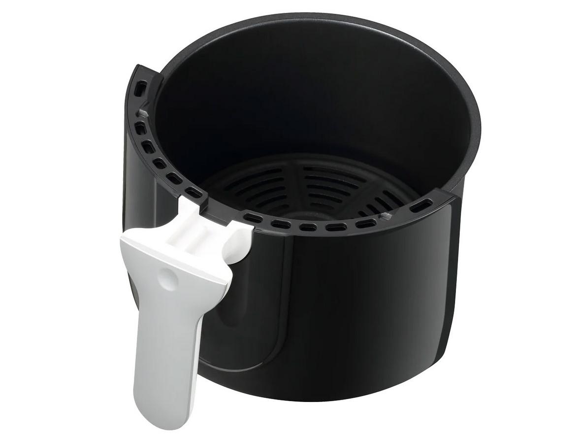 Dung tích 4L và thiết kế nhỏ gọn phù hợp gia đình Việt.