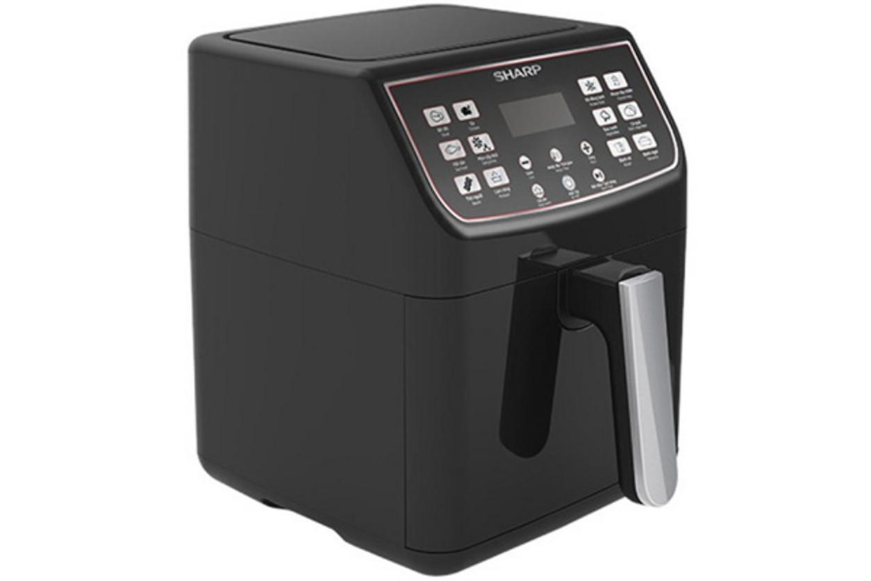 Tổng quan Nồi chiên không dầu Sharp KF-AF55EV-BK 5.5 lít