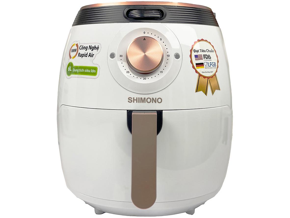 Tổng quan Nồi chiên không dầu Shimono SM-AF608C - 6 lít
