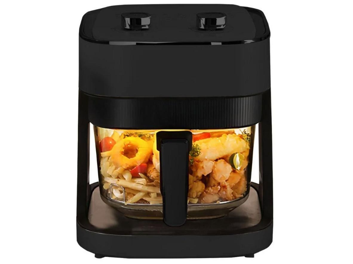 Tổng quan Nồi chiên không dầu thủy tinh Mishio MK373 (7 lít)