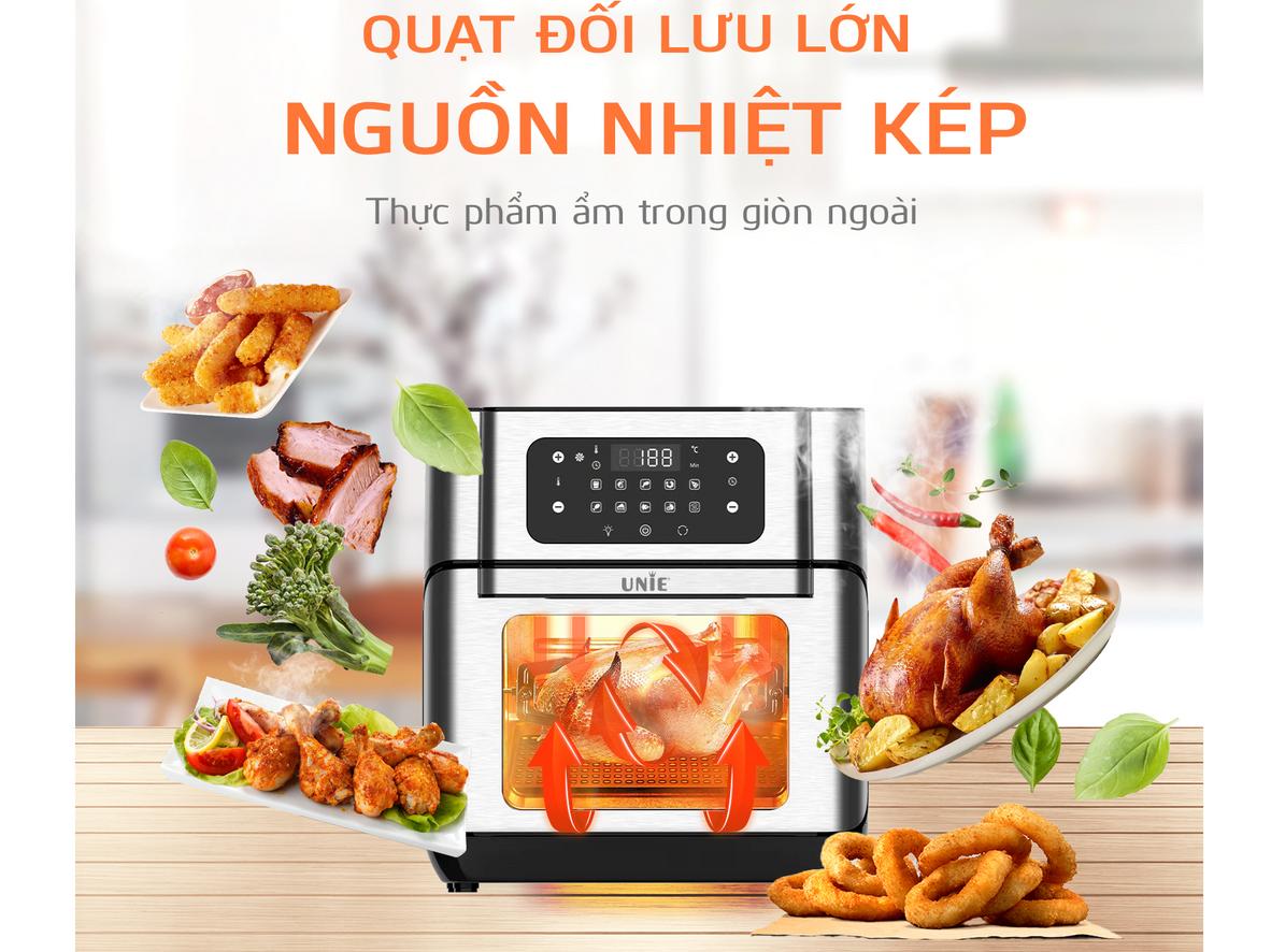Dung tích 12 lít và phụ kiện đi kèm
