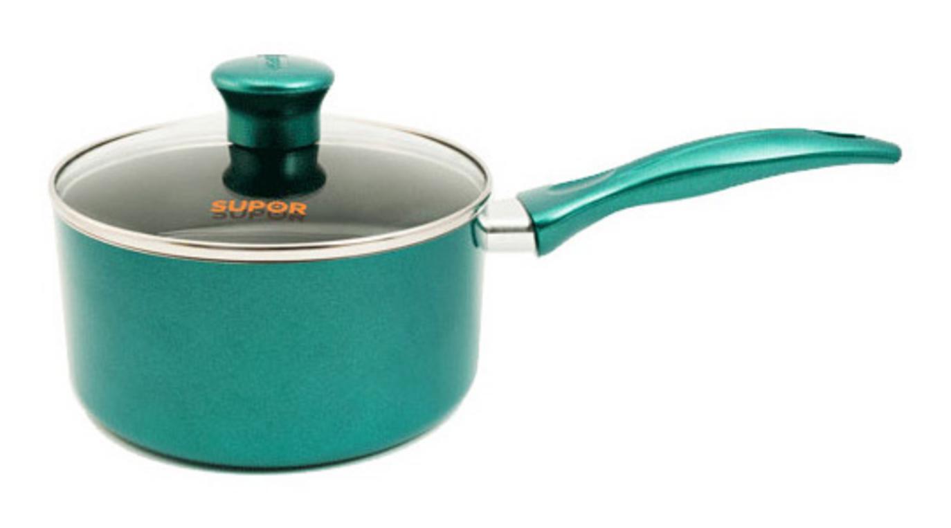 Tổng quan Nồi chống dính đáy từ 1 tay cầm Supor H18203-T18A (18cm)