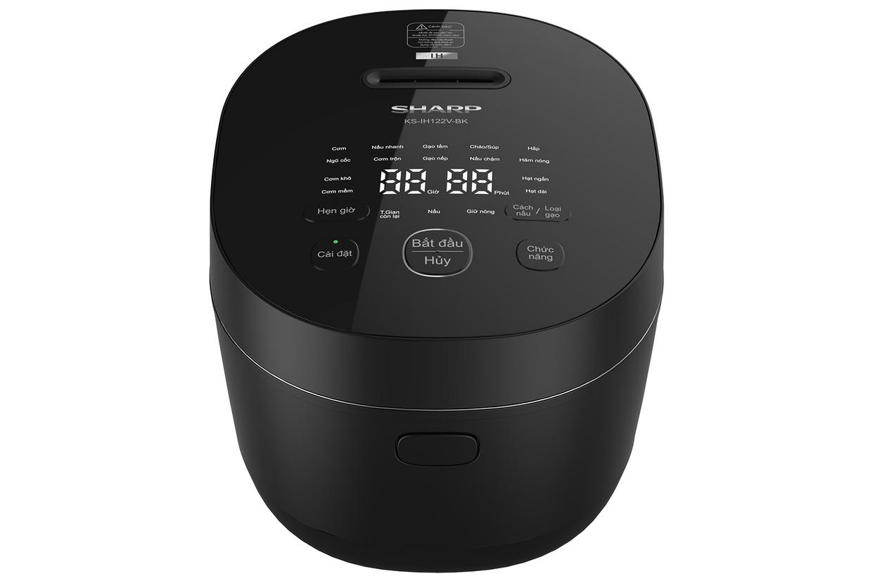 Tổng quan Nồi cơm cao tần Sharp KS-IH122V-BK 1.2 lít