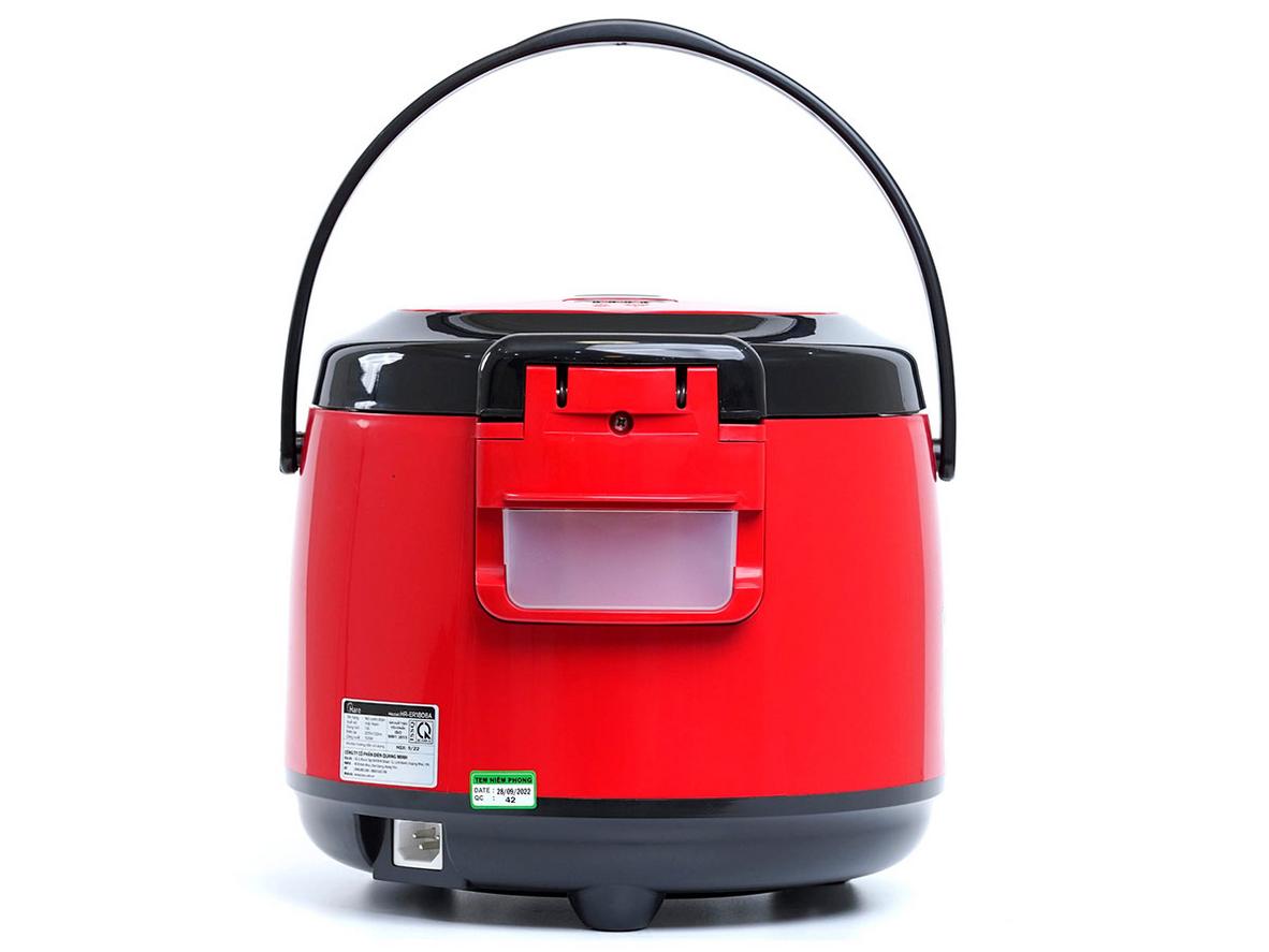 Tổng quan Nồi cơm điện 1.8 lít Hare HR-ER1806A màu đỏ
