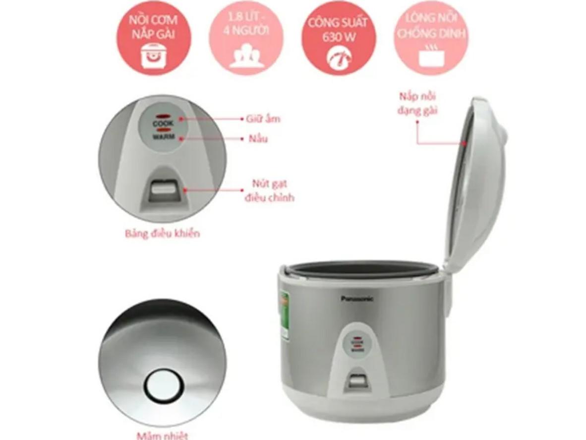Công nghệ nấu 1D giúp cơm chín đều