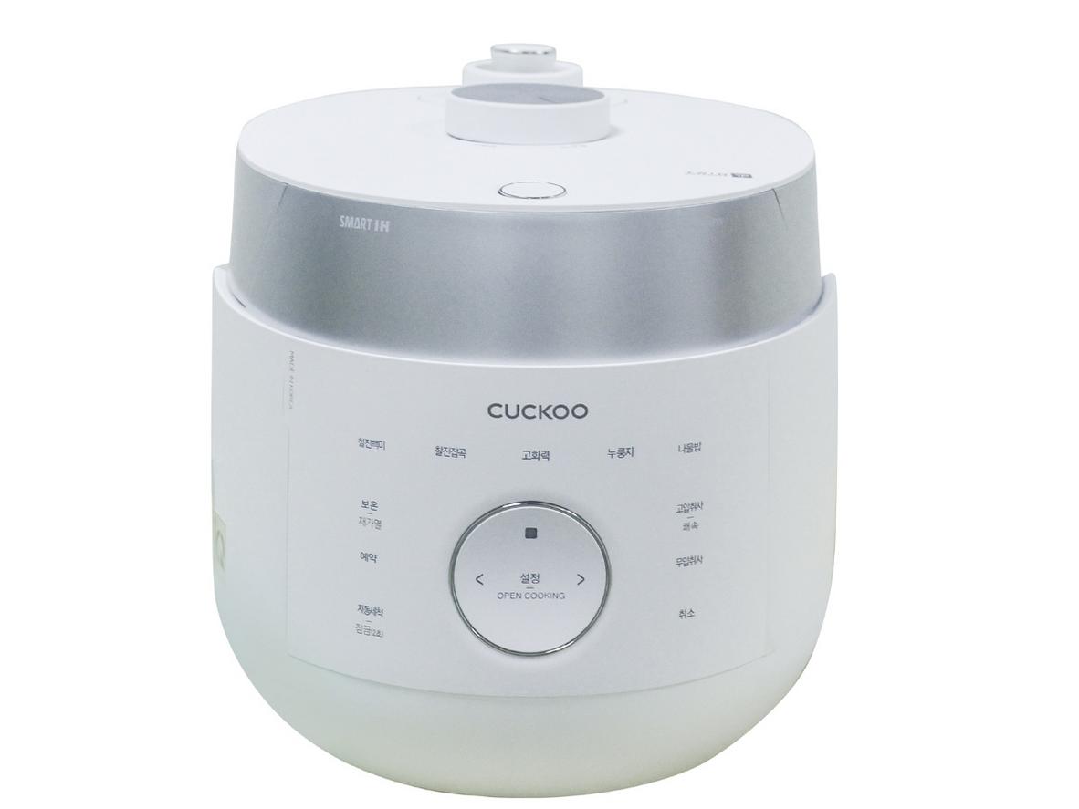 Tổng quan Nồi cơm điện cao tần áp suất kép Cuckoo CRP-LHTR1010FW 1.8 lít (trắng)