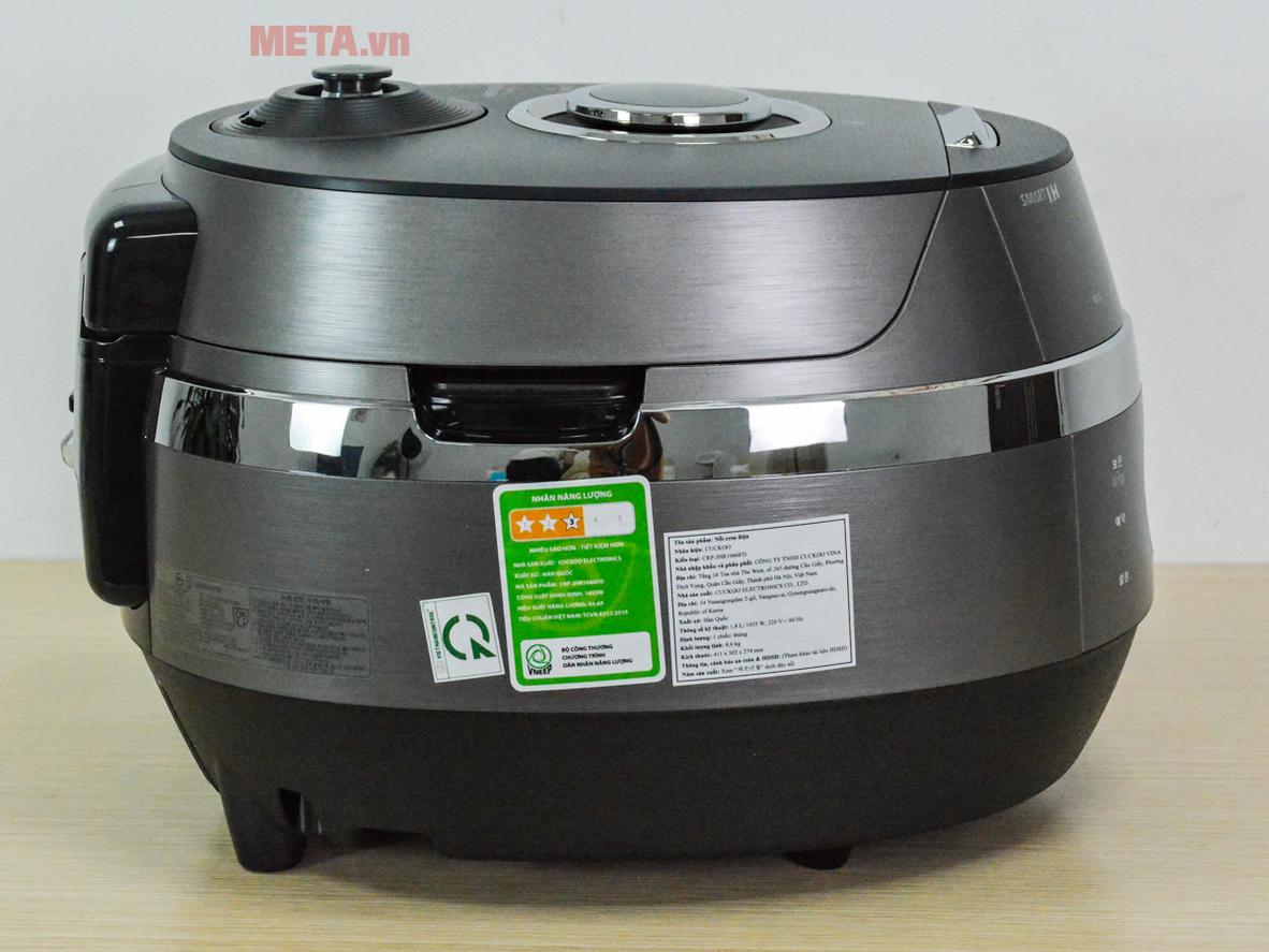 Tổng quan Nồi cơm điện cao tần Cuckoo CRP-JHR1060FD 1.8L