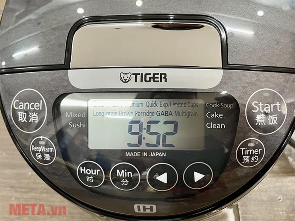 Tổng quan Nồi cơm điện cao tần Tiger JPW-G10W - 1 lít
