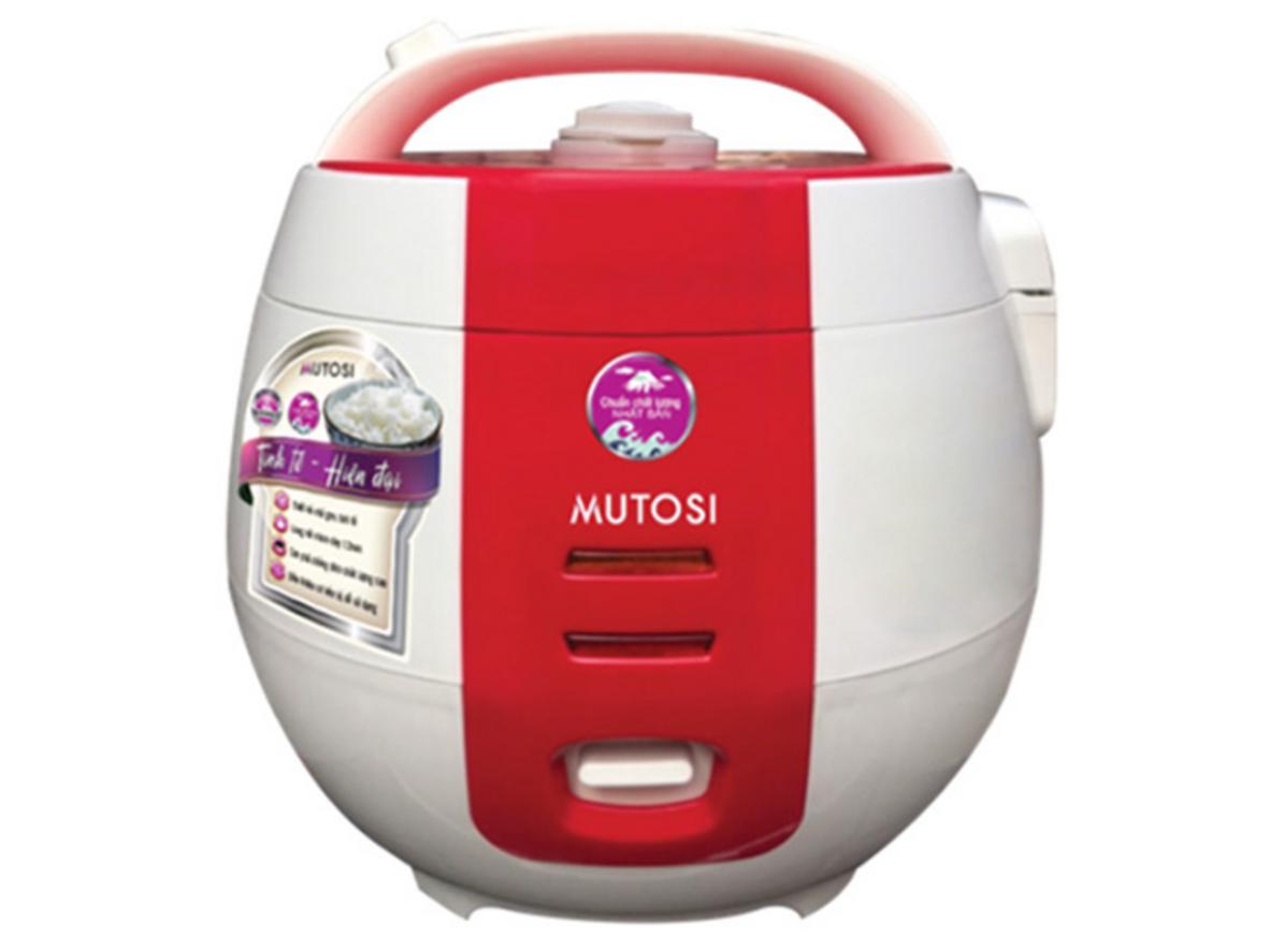 Tổng quan Nồi cơm điện chống dính 1.2 lít Mutosi MR-12